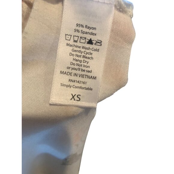 Lularoe Dahl Shirt ,X S, Multicolor Floral Print very soft and light weight - Picture 8 of 9